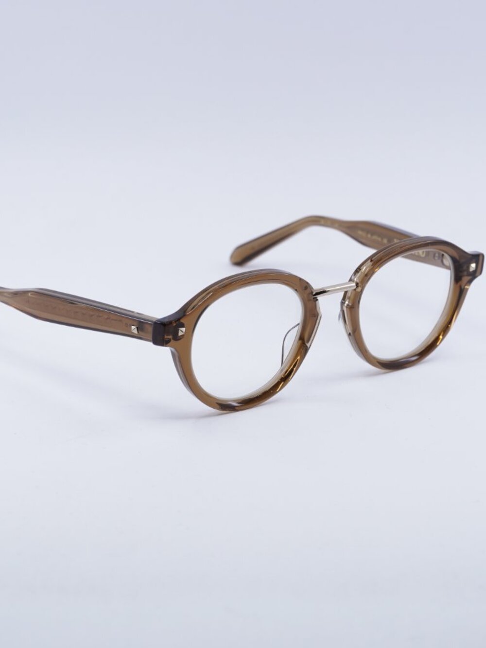 Exclusive Sale! Valentino V-ESSENTIAL-IV VLX-132D Round Eyeglasses 46mm - Brown